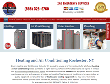 Tablet Screenshot of empireheatingandac.com